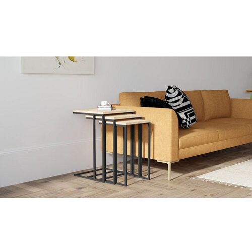 Hanah home set stočića 3 komada Roma Slike