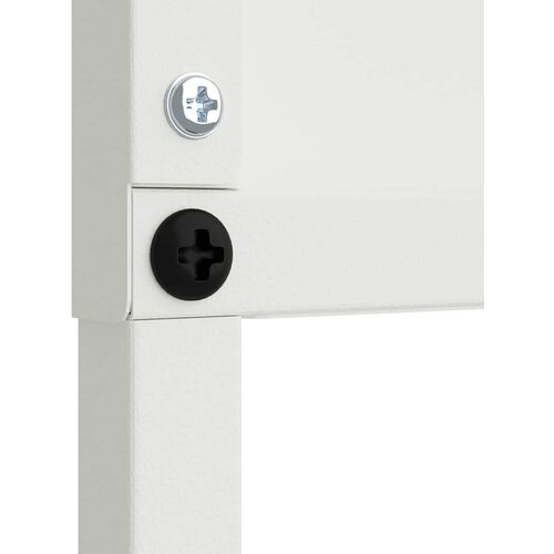  Privatnost u vrtu Bijelo 50 x 140 cm Hladno valjana čelična Slike