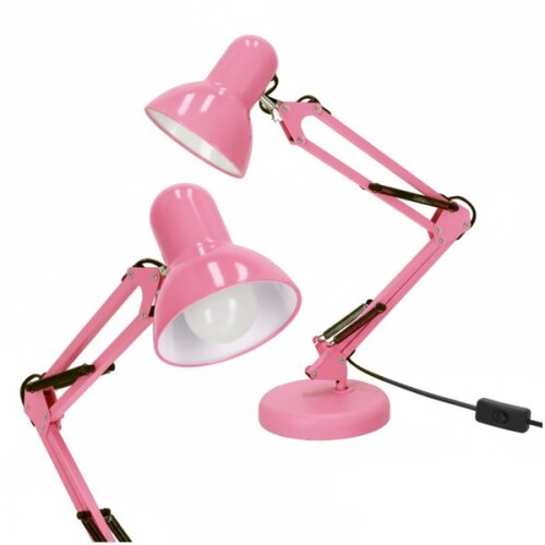  Stona lampa AURIQ 1xE27/60W/230V ružičasta Slike