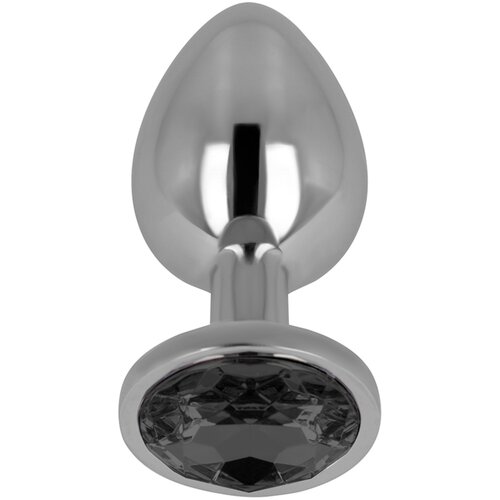 Ohmama Anal Plug Metal Black 7cm Cene