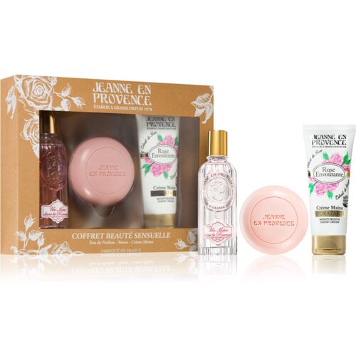 Jeanne en Provence Rose poklon set za žene 3 kom Slike