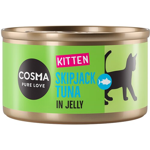 Cosma Kitten Nature in Original varčna pakiranja po posebni ceni! - Original črtasti tun (24 x 85 g) Cene