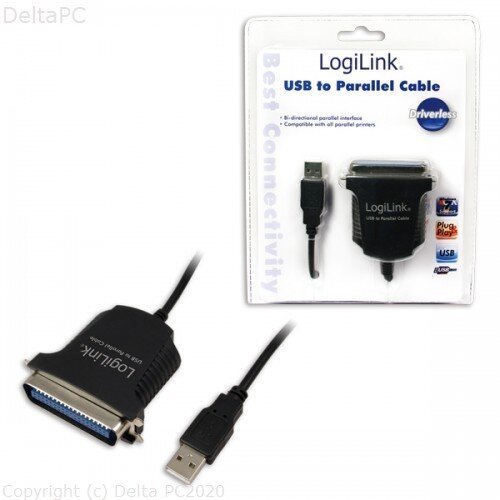 Logilink USB to Parallel centronics adapter AU0003C Slike