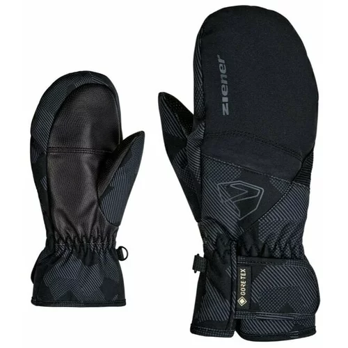 Ziener Levin GTX Black/Lime 5 Skijaške rukavice