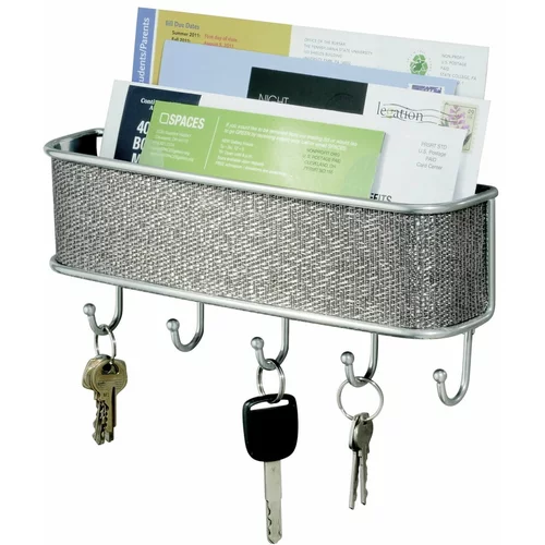 iDesign zidna vješalica za ključeve s kutijom za pisma InterDesign Twillo