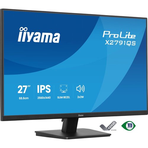 Iiyama ProLite X2791QS-B1 computer monitor 68.6 cm (27) 2560 x 1440 pixels Quad HD LED Black Cijene