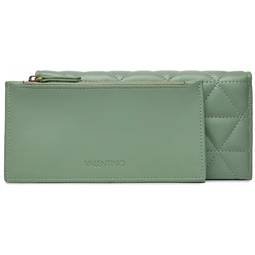 Valentino Velika ženska denarnica Carnaby VPS7LO216 Zelena