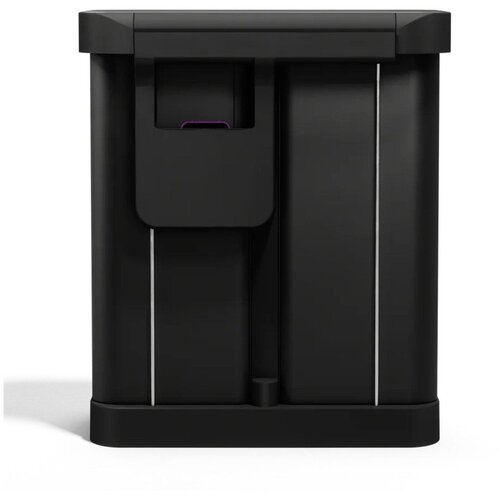 Simplehuman Mat črn jeklen ko&amp;scaron; za smeti 34+24 l za ločevanje odpadkov/s pedalom &amp;ndash; Slike