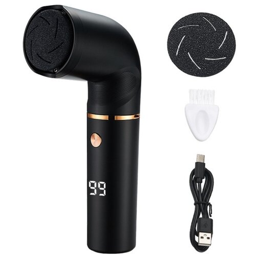 INF USB električni odstranjevalec žuljev s kvarčno glavo in zaslonom Black, (5000283880) Cene