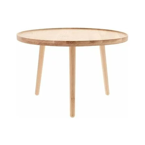 Villa Collection stranska mizica iz FSC™ hrasta - ebern - beljen les