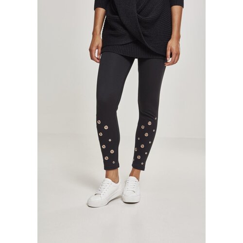 UC Ladies Women&amp;#039;s leggings with eyelet black Slike