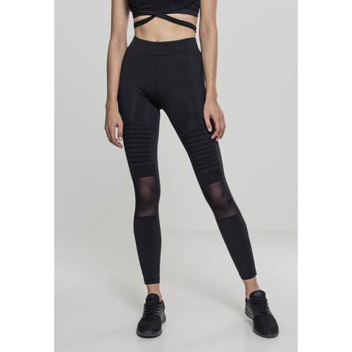 UC Ladies Women&amp;#039;s Tech Mesh Biker Leggings Black Slike