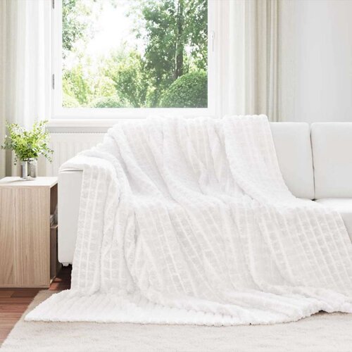  Odeja Bela 240 x 220 cm Flis, (5000288274) Cene