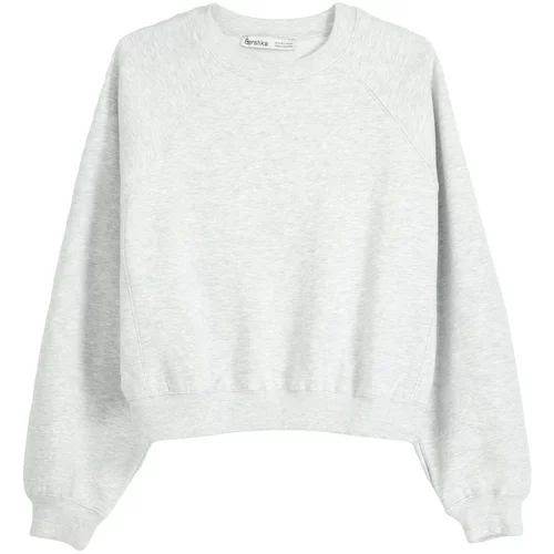 Bershka Sweater majica svijetlosiva