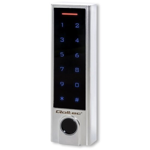 Qoltec 52448 Code lock TITAN with fingerprint reader | RFID | BT 4.0 |Code | Card | key fob | Doorbell| IP68 | EM Cijene