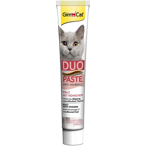 Gimcat Anti-Hairball Duo mačja pasta slad in piščanec - 50 g Cene