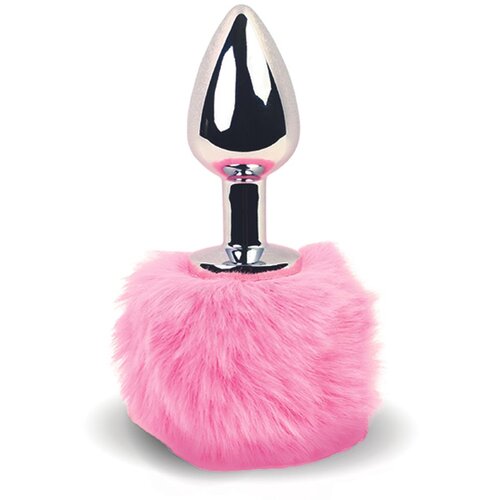Bunny Tails Butt Plug Pink Cene