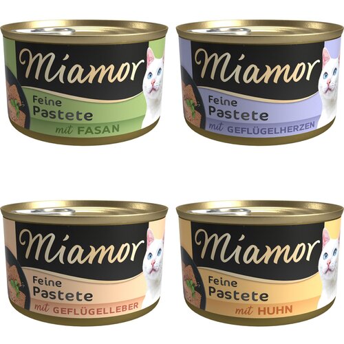  Ekonomično pakiranje Miamor Pastete 24 x 85 g - Miješano pakiranje s peradi Cene
