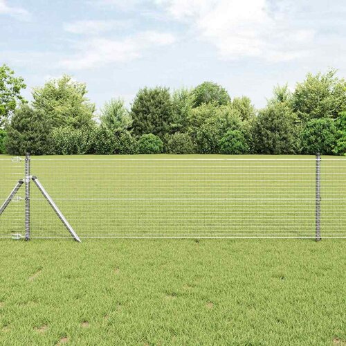  Zavarena žičana ograda za fiksaciju 50 x 0,6 m Pocinčani čelik Cijene