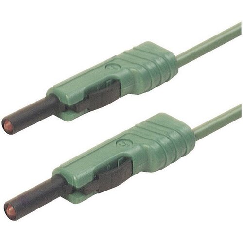 SKS Hirschmann 4 mm test lead\, contact-protected\, stackable\, 100 cm, (20423146) Cene