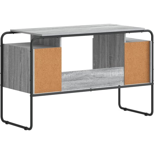  Stol s pohranom Siva Sonoma 120 x 50,5 x 75,5 cm Slike
