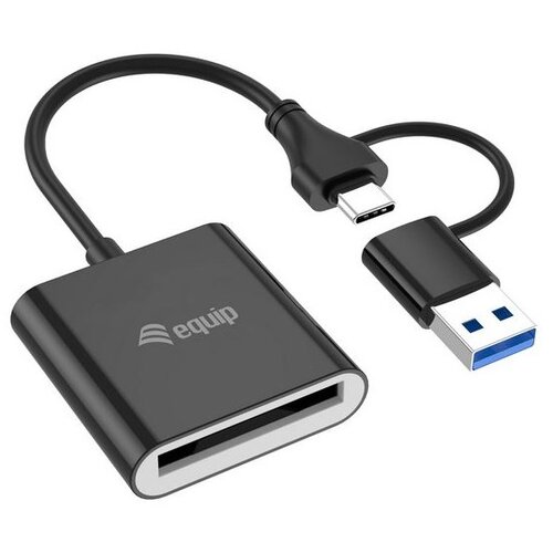 Equip 245461 card reader USB 3.2 Gen 2 (3.1 Gen 2) Type-C Black Cene