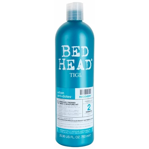 Tigi bed head recovery šampon za zelo poškodovane lase 750 ml za ženske