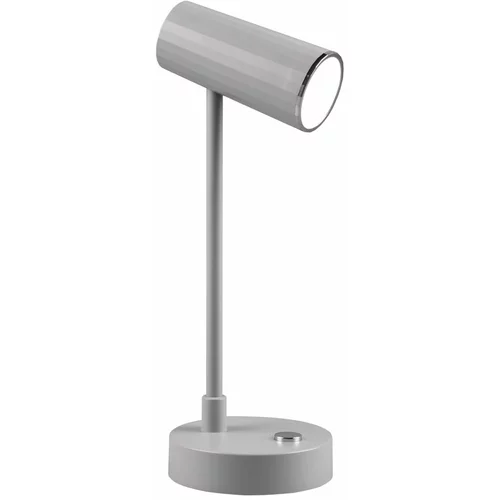 Tri O Svijetlo siva LED stolna lampa s mogućnosti zatamnjivanja (visina 28 cm) Lenny –