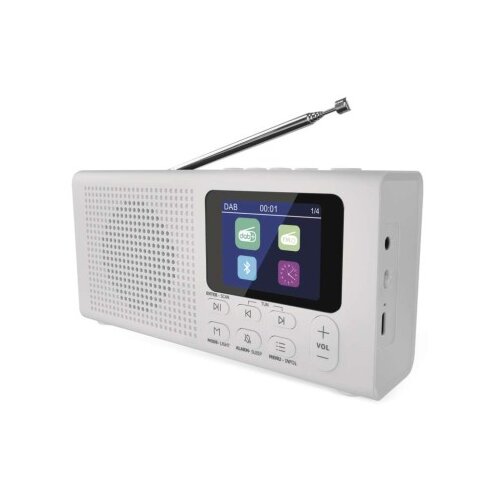 Prenosni radio z Bluetooth, MP3, DAB / DAB+ / FM, bel Cene