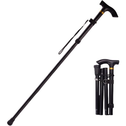 INF Zložljive pohodni&amp;scaron;ke palice za pohodni&amp;scaron;tvo Black, (21353650) Slike