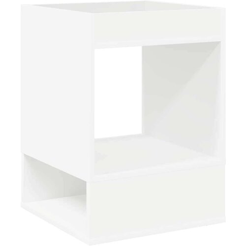  Konačna Stolić 2 pcs Bijelo 40 x 40 x 56 cm Konstruirano drvo Slike