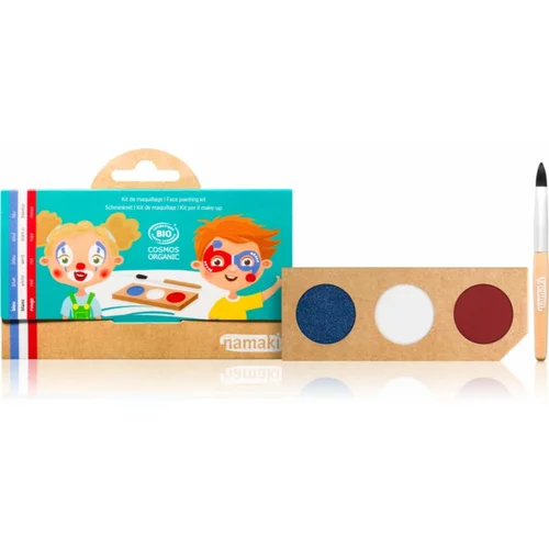 namaki Color Face Painting Kit Clown & Harlequin set za djecu 1 kom