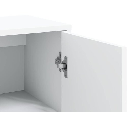  Komoda 2 kom bijela 60x31x84 cm od konstruiranog drva Slike