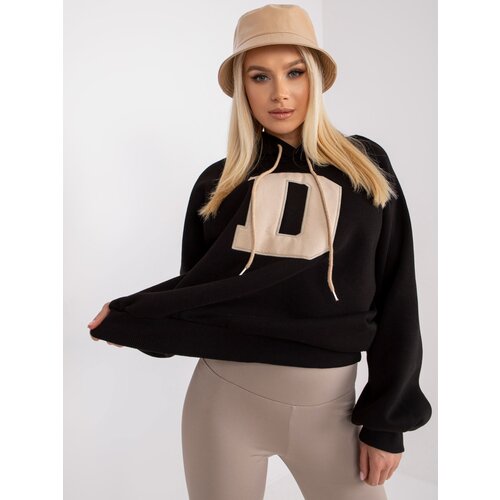 Ex moda Sweatshirt-EM-BL-651/D.29X-black Slike