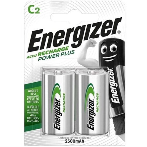 Energizer Akumulatorska baterija tipa C (Baby) NiMH Power Plus HR14 2500 mAh 1.2 V 2 kosa, (20439557) Cene