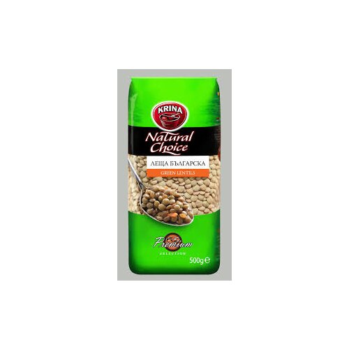 KRINA NATURAL CHOICE zeleno sočivo, 500gr Slike