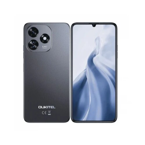 Oukitel C51 black Smart phone4G/Octa-Core/6.8"HD/128GB/6+12GB/13M/5MP/5150mAh/Android 13 Cene