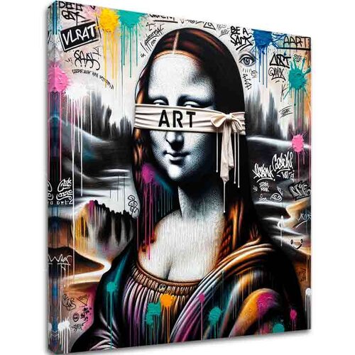  Slika na platnu - mona lisa incognito | different dimensions Cijene
