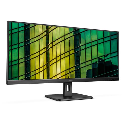 AOC gaming monitor U34E2M 34&amp;quot;/VA,21:9/3440x1440/100Hz/4ms GtG/HDMIx2,DP/VESA/crna Slike