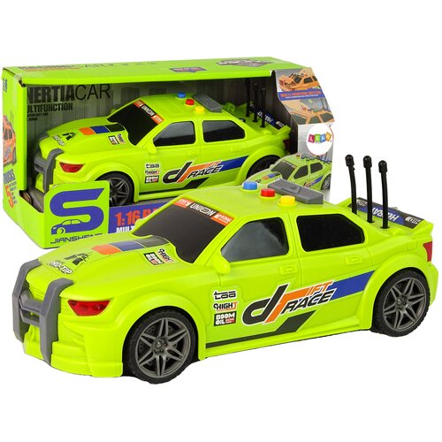  Auto Sportowe Wyścigowe 1:16 Zielony Dźwięk Slike