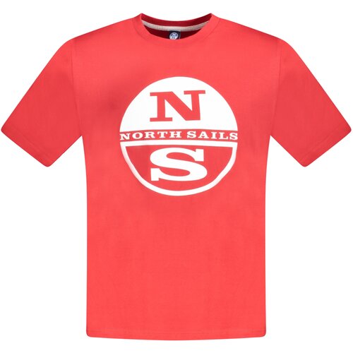 North Sails MEN&amp;amp;#39;S SHORT SLEEVE T-SHIRT RED Slike