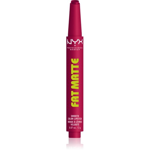 NYX Professional Makeup Fat Matte ruž za usne 14 hibiscus hug Slike