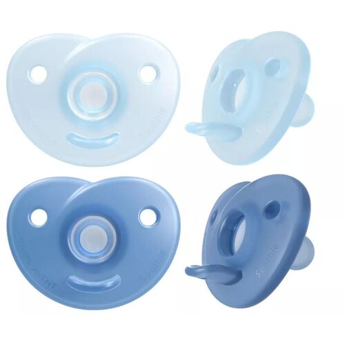 Philips tolažilna duda - silikon soothie, 0-6m, m, 2/1 Cene