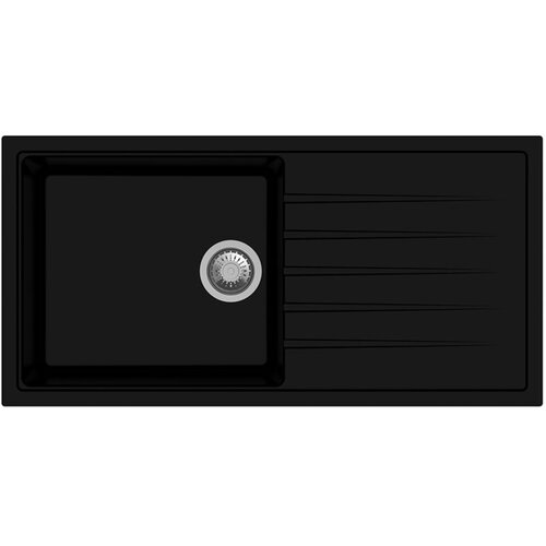  Sudoper Carysil Vivaldi D-100 L Deep Black Cene