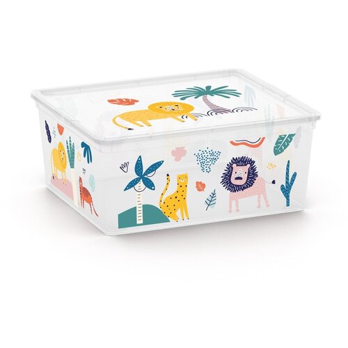 Kis Bela plastična otroška škatla za shranjevanje 40x34x17 cm C Box Style – Cene