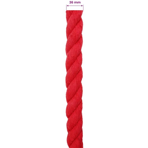  Konop Crvena 3,6 x 3,6 x 2500 cm Pamuk Slike