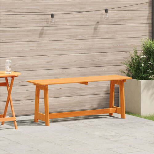 VidaXL Zunanja klop Akacija 119x35x47 cm Trden les iglavec Slike