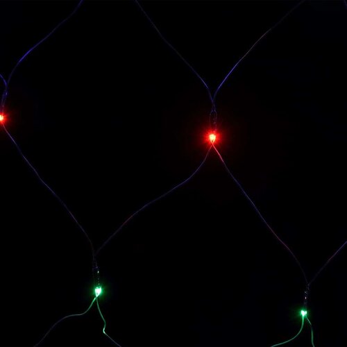  Novoletna svetlobna mreža večbarvna 4x4 m 544 LED lučk, (21021113) Slike