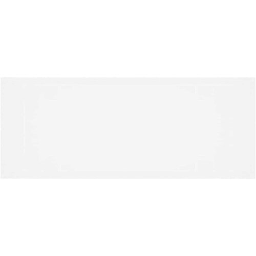  Stol za vrt Bijelo 250 x 100 x 73 cm poliratan Slike