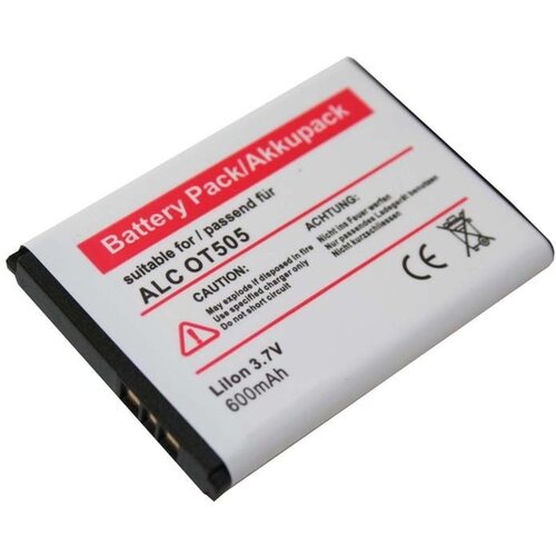  Baterija za Alcatel OT-280 / OT-363 / OT-505 / OT-708, 600 mAh Slike